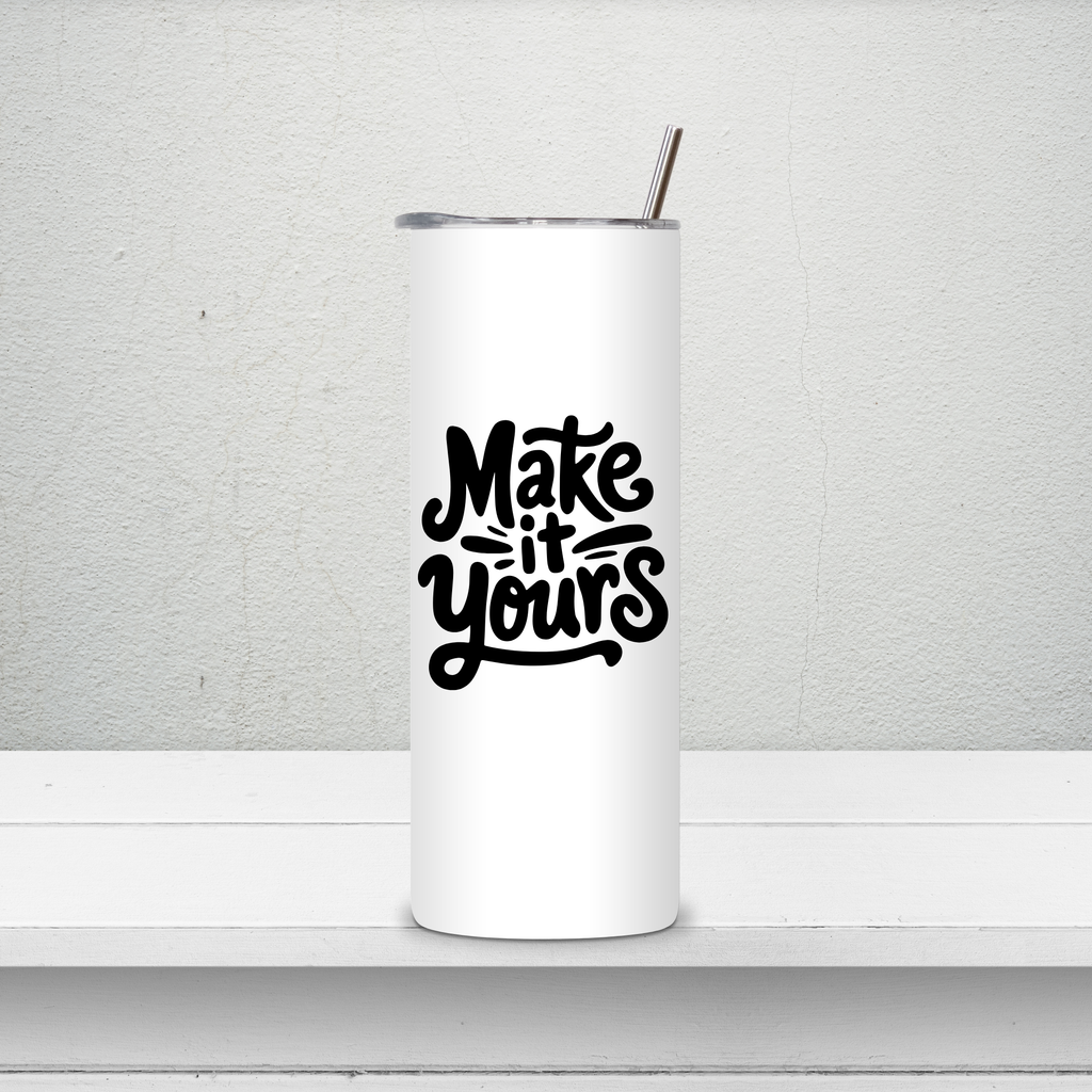 RSPECT IDENTITY Personalized 20oz Skinny Tumbler