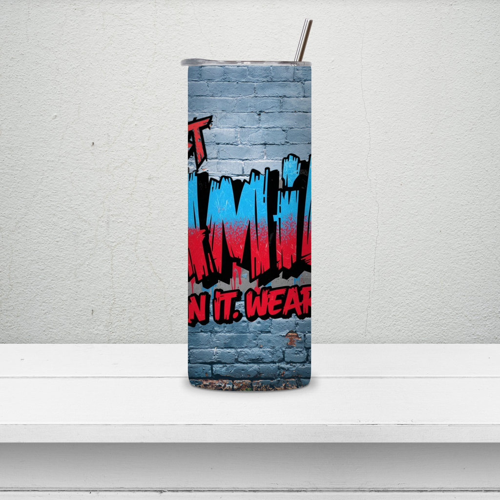 RSPECT Family 20oz Skinny Tumbler – Built for the Grind. Shared with the Fam.