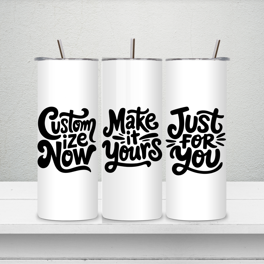 RSPECT IDENTITY Personalized 20oz Skinny Tumbler